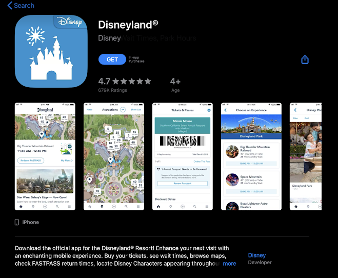 カリフォルニアディズニー公式アプリのダウンロード インストールができない Ios Iphoneとipad での対処方法を解説 Enjoy Travel With Aiai